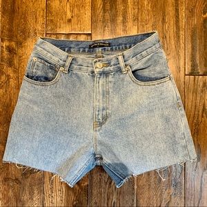 Brandy Melville high rise denim Bermuda shorts